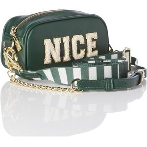 NWT- BETSEY JOHNSON- NAUGHTY/NICE- crossbody bag